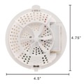Air Freshener Dispensers | Fresh Products EFCABA1-F-000I012M 4.75 in. x 4.75 in. x 1.5 in. Easy Fresh Dispenser - White (12/Carton) image number 4