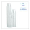 Cups | Boardwalk BWKPRTN55TS 5.5 oz Plastic Souffle/Portion Cups - Translucent (2500/Carton) image number 6