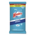 Cleaning Cloths & Wipes | Windex 378032 7 in. x 8 in. Glass and Surface Cloth Wet Wipe - Unscented, White (12 Packs/Carton) image number 0