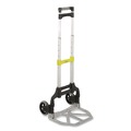 Hand & Platform Trucks | Safco 4049NC 15.25 in. x 16 in. x 39 in. 110 lb Capacity Stow and Go Aluminum Cart image number 1