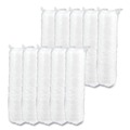 Cup Lids | Dart 16RCL Optima Reclosable Lid for 12 - 24 oz. Hot Cups - White (10 Packs/Carton) image number 2