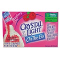 Drink Mixes | Crystal Light GEN00798 0.08 oz. Packets Flavored Drink Mix - Raspberry Ice (30/Box) image number 1