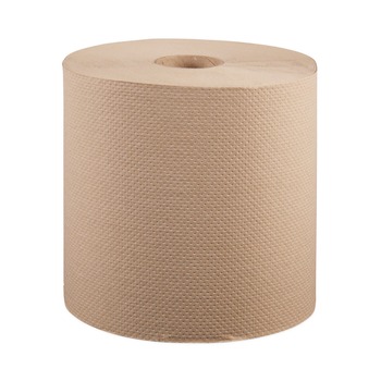 Windsoft WIN12806 8 in. x 800 ft. Hardwound Roll Towels - Natural (6 Rolls/Carton)