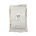 Mop Heads | Boardwalk BWK1318 18 in. x 5 in. Industrial Hygrade Cotton Dust Mop Head - White image number 2