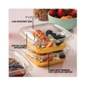 Food Containers & Lids | Pactiv Corp. SACLD07 EarthChoice Recycled PET Lid for 24 - 32 oz. Container Bases - Clear (300/Carton) image number 8