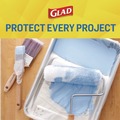 Films | Glad 70441 70 sq. ft. Foot Roll Press'n Seal Food Plastic Wrap (12/Carton) image number 6