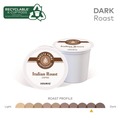 Coffee - Caffeinated | Barista Prima Coffeehouse 5000355673 K-Cups Coffee Pack - Italian Roast (96/Carton) image number 3