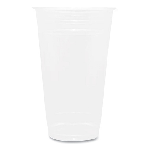 Cups | Karat C-KC24 24 oz. PET Plastic Cups - Clear (600/Carton) image number 0