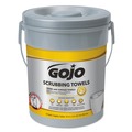 Perforated Roll & Hand Towels | GOJO Industries 6396-06 Scrubbing Towels, Hand Cleaning, Fresh Citrus, 10 1/2 x12, 72/Canister image number 0