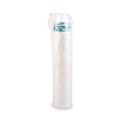 Cups | Dart 32AJ32H 32 oz. J Cup Insulated Foam Pedestal Cups - Teal/White (25/Sleeve, 20 Sleeves/Carton) image number 2