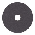 Floor Pads-Stripping | Boardwalk BWK4015BLA 15 in. Diameter Stripping Floor Pads - Black (5/Carton) image number 0
