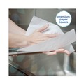 Perforated Roll & Hand Towels | Kleenex 01500 10.13 in. x 13.15 in. 1-Ply C-Fold Paper Towels - White (2400/Carton) image number 5
