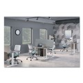 Hand Sanitizer Accessories | HON HONSTANDP8T 12 in. x 16 in. x 54 in. Hand Sanitizer Station Stand - Silver image number 8