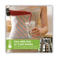 Cups | Dixie 5310COMBO600 PerfecTouch 10 oz. Paper Hot Cups and Lids Combo - Multicolor (50/Pack) image number 10