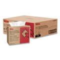 Cleaning Cloths & Wipes | Cascades PRO W202 9.75 in. x 16.75 in. 4-Ply Tuff-Job Scrim Reinforced Wipers - White (6 Boxes/Carton) image number 0