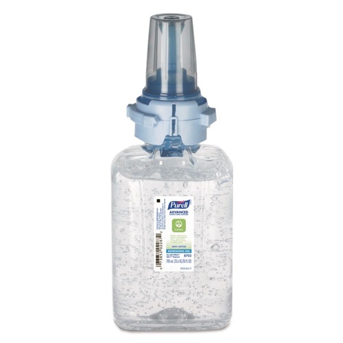 Hand Sanitizers | PURELL 8703-04 700 milliliter Green Certified Advanced Gel Hand Sanitizer Refill - Fragrance-Free image number 0