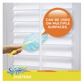 Dusters | Swiffer 11804 Dusters Starter Kit with Dust Lock Fiber and 6 in. Handle - Blue/Yellow (6/Carton) image number 3