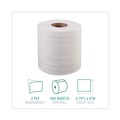 Perforated Roll & Hand Towels | Windsoft WIN2240B 2-Ply Septic Safe Individually Wrapped Rolls Bath Tissue - White (96 Rolls/Carton) image number 4