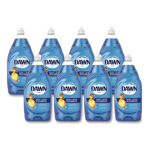 Dishwashing Detergents | Dawn 01301 Ultra 38 oz. Bottle Liquid Dish Detergent - Dawn Original (8/Carton) image number 0