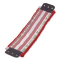 Mop Heads | Unger MD40R SmartColor MicroMop 7.0, 16-in, Red/White, 5/Carton image number 1