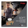 Perforated Roll & Hand Towels | WypAll 03046 10.8 in. x 10 in. POP-UP Box L40 Towels - White (810/Carton) image number 8