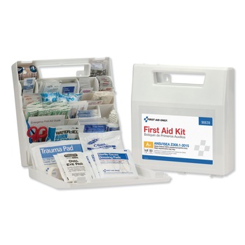 First Aid Only 90639 ANSI Class Aplus First Aid Kit for 50 People with Plastic Case (1-Kit)