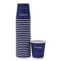 Cups | FLAVIA 25200018 10 oz. FLAVIA Design Hot Beverage Paper Cup - Blue (1000/Carton) image number 1