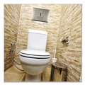 Toilet Seat Cover Dispensers | Scott 09512 16.6 in. x 2.5 in. x 12.3 in. Personal Seat Cover Dispenser - Stainless Steel image number 3