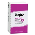 Soap Refills | GOJO Industries 7220-04 RICH PINK Floral Scent 2000 mL Antibacterial Lotion Soap Refill for PRO TDX Dispenser (4/Carton) image number 1