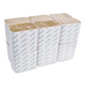 Dispenser Napkins | Morcon Paper 5050VN Valay 6.3 in. x 8.85 in. 1-Ply Interfolded Napkins - Kraft (6,000/Carton) image number 1