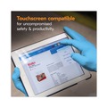 Food Service Disposable & Single Use Gloves | Ansell 54188 4 mil Thick 9.5 in. Long Powder-Free G10 Comfort Plus Blue Nitrile Gloves - Large, Light Blue (100/Box, 10 Boxes/Carton) image number 3