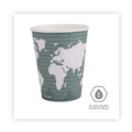 Cups | Eco-Products EP-BNHC12-WD 12 oz. World Art Renewable and Compostable Insulated Hot Cups (600/Carton) image number 9
