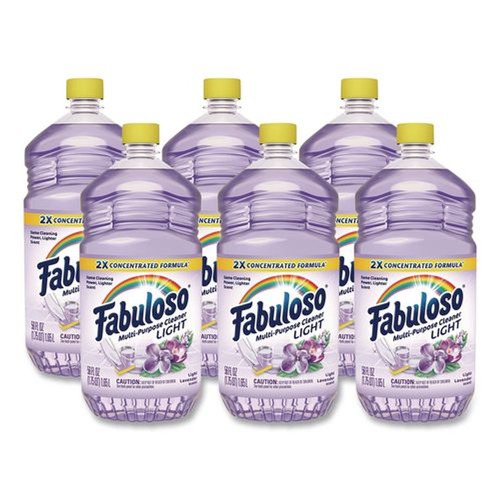All Purpose Cleaners & Degreasers | Fabuloso 61045945 56 oz. Bottle Multi-Use Cleaner - Light Lavender Scent (6/Carton) image number 0