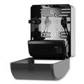 Towel Dispensers | Tork 771728 12.32 in. x 9.32 in. x 15.95 in. Electronic Hand Towel Roll Dispenser for 7.5 in. Rolls - Black (1/Carton) image number 3