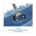 Handles & Braces | Boardwalk BWK1490 1 in. x 60 in. Lacquered Wood Swivel Head Clip-On Dust Mop Handle - Natural image number 5