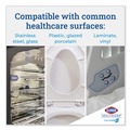 Cleaning Cloths & Wipes | Clorox Healthcare 30577 6 in. x 5 in. 1-Ply Bleach Germicidal Wipes - Unscented, White (150/Canister, 6 Canisters/Carton) image number 9