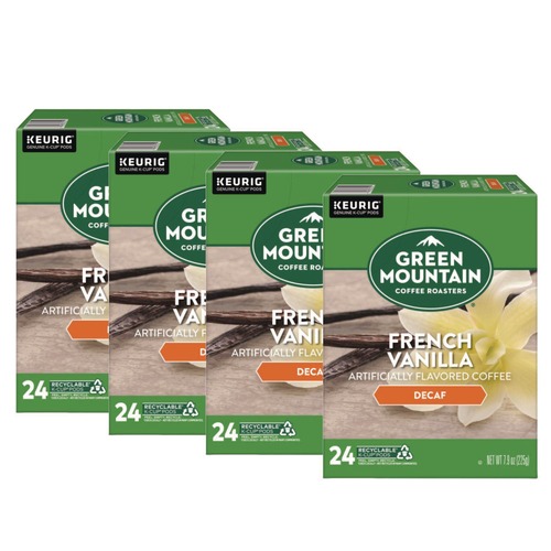 Coffee - Decaffeinated | Green Mountain Coffee 5000330142 Coffee K-Cups - French Vanilla Decaf (96/Carton) image number 0