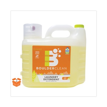  | Boulder Clean 003038CT 200 oz. Bottle Liquid Laundry Detergent - Citrus Breeze (2/Carton)