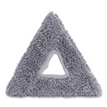 Mop Heads | Unger UNGSRPD2 Stingray Glass Washing Pads - Gray (5/Pack) image number 1