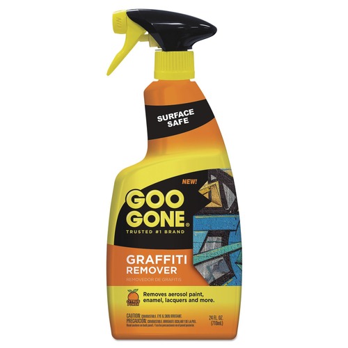 Paint, Graffiti & Gum Removers | Goo Gone 2132 24 oz. Spray Bottle Graffiti Remover (4/Carton) image number 0