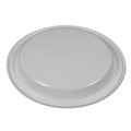 Plates | Tablemate 7644WH 7 in. Diameter Plastic Dinnerware Plates - White (125/Pack) image number 4