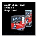 Perforated Roll & Hand Towels | Scott 75147 9.4 in. x 11 in. Standard Shop Towels - Blue (55/Roll 12 Rolls/Carton) image number 8
