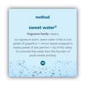 Hand Soaps | Method 00361 10 oz. Foaming Hand Wash - Sweet Water Scent image number 3