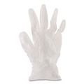 Food Service Disposable & Single Use Gloves | Boardwalk BWK365SCT 2.6 mil General Purpose Powder/Latex-Free Vinyl Gloves - Small/Clear (1000/Carton) image number 4