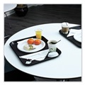 Cup Lids | Boardwalk BWKDEERHLIDW Deerfield Plastic Lids for 10 - 16 oz. Hot Cups - White (1000/Carton) image number 7