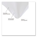 Table Covers & Skirts | Iceberg 16533 iGear 30 in. x 96 in. Polyester Fabric Table Cover - White image number 5