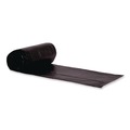 Repro Trash Bags | Heritage X8046SK R01 Low Density 45 Gallon 40 in. x 46 in. Repro Can Liners - Black (5 Rolls/Carton) image number 4