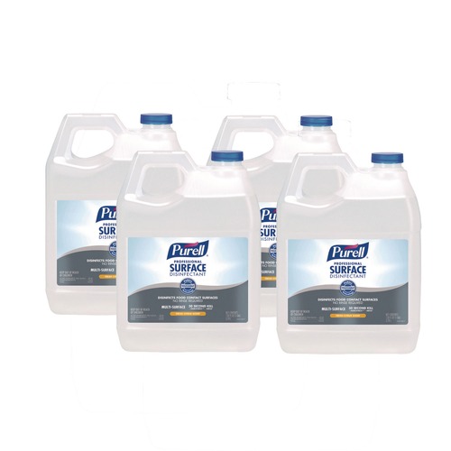 Disinfecting & Cleaning Solutions | PURELL 4342-04 1 Gallon Bottle Professional Surface Disinfectant - Fresh Citrus (4/Carton) image number 0