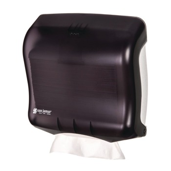 JANITORIAL | San Jamar T1750TBK 11.5 in. x 6 in. x 11.5 in. Ultrafold Towel Dispenser - Black