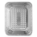 Steam Table Parts | Handi-Foil 8450 10.38 in. x 12.75 in. x 2.19 in. JIF-FOIL Half-Steam Table Pan (100/Carton) image number 0